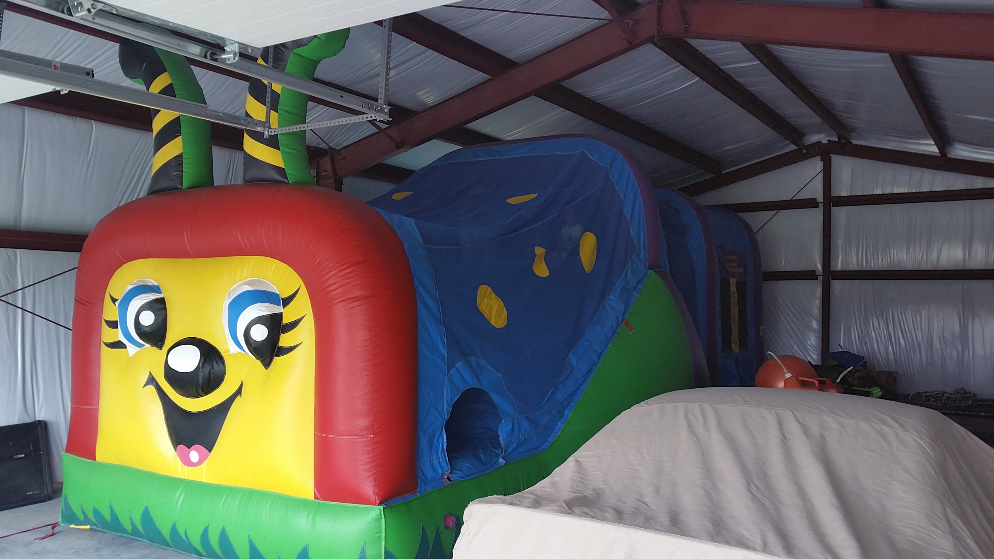 garage event happy caterpillar rockwall allen plano Firehouse Bounce